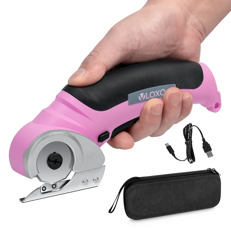 VLOXO High-Efficiency Electric Fabric Scissors for Textile Cutting in Garment Manufacturing