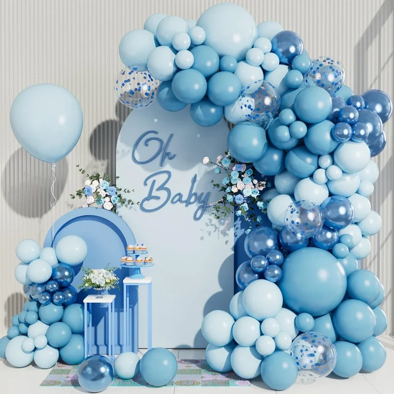 90 PCS REFRESH LOOKING LATEX BALLOON ARCH KIT for WEDDING, BIRTHDAY, ROMANTIC PROPOSAL