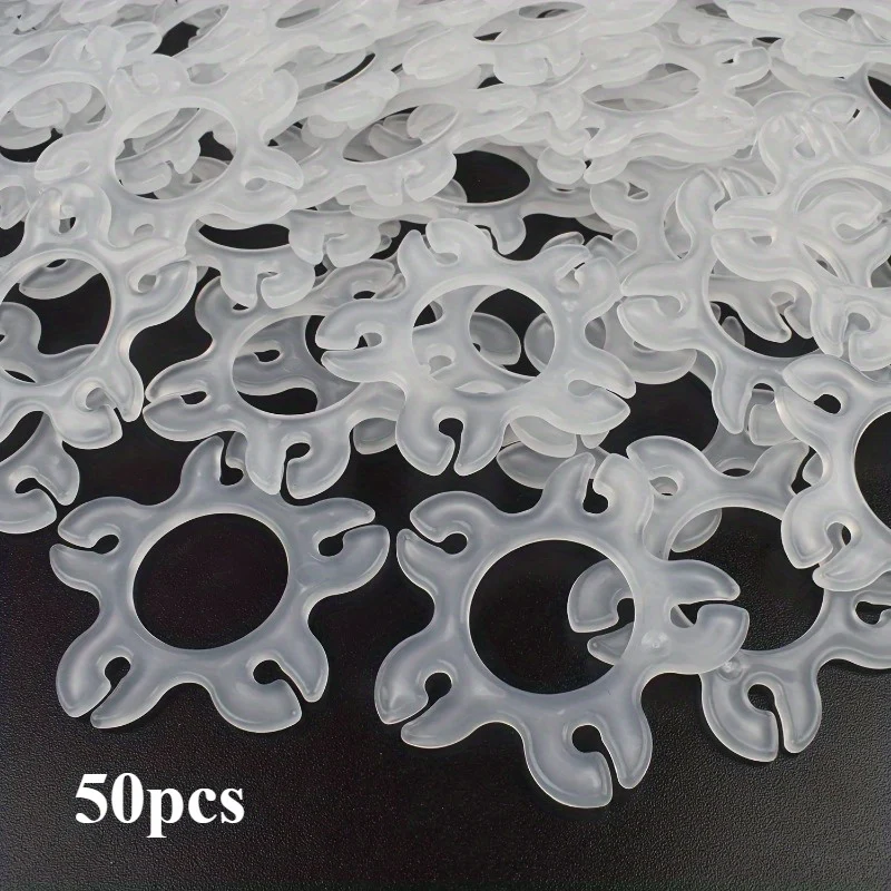 Wedding Birthday Party Supplies Balloon Accessories Plum Blossom Clip Balloon Multi-Function Ring Buckle Balloon Arch Buckle Shape Clip