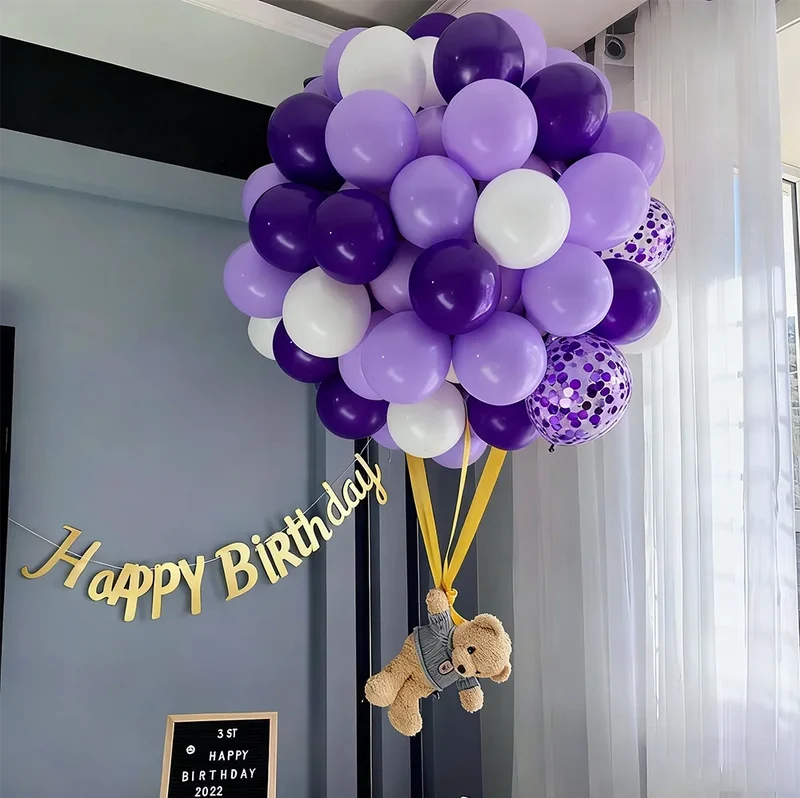 30PCS Birthday Latex Balloon Set for Graduation Birthday Wedding Party Arch wreath Baby Shower Child's Day Decoration Supplies
