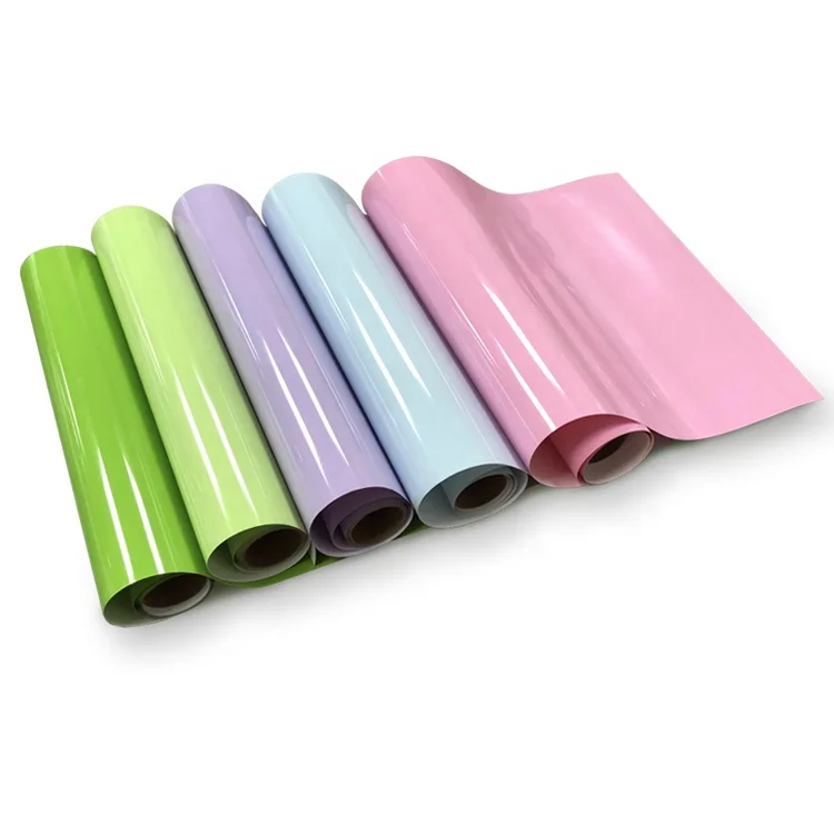 HTV Easyweed Iridescent Orange Luminous High Temperature PU Film Wholesale Clothing Heat Transfer Vinyl Paper & Film