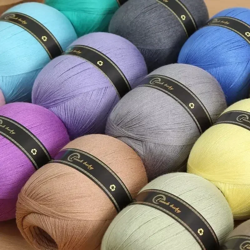 150g Pure Silk Cotton Thread Lace Thread Soft Summer Thread Pure Cotton Hand Woven DIY Half Sleeve Hat Scarves Sweater Wholesale