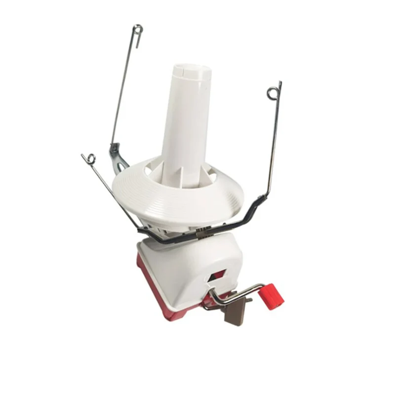 Swift Yarn Fiber String Ball Wool Winder, Holder for Household, Hand Operated Cable Needle Winding Machine Knitting Handheld Li