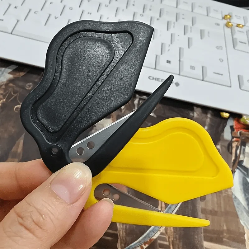 3Pcs paper cutter - non-slip grip, portable tool for office, home, school, suitable for cutting paper, cards, handicrafts