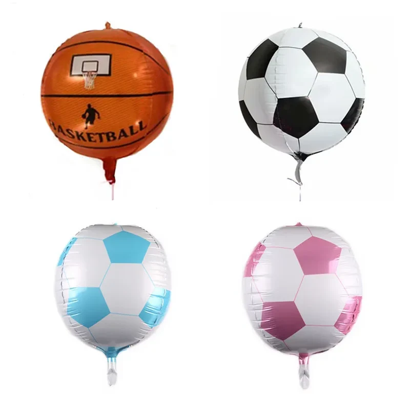 New 22 Inch 3D/4D Basketball Football Balloon Birthday Party Baby Shower Anniversary