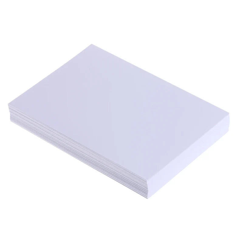 100 pcs Bright Glossy Finish Photo Paper Easy-to-operate Editing Tools for Inkjet Printer Printing Your Photos Designs