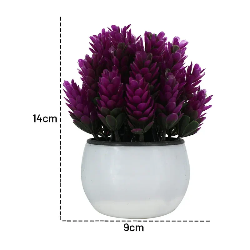 [GDL] 1pc Decorative pot with artificial plants / fac9311